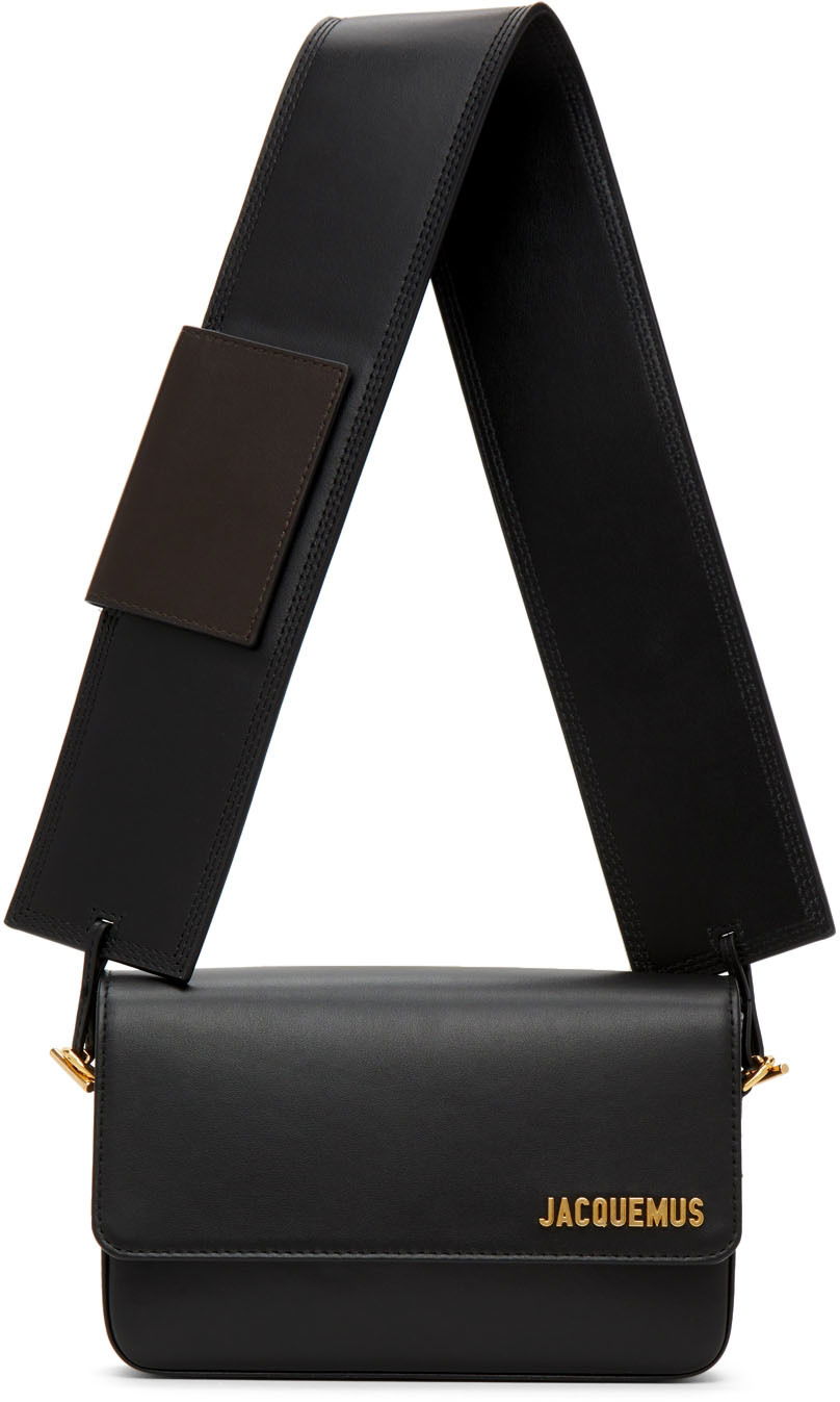 Чанта през рамо Jacquemus 'Le Carinu' Bag Черно | 213BA008-3000, 0