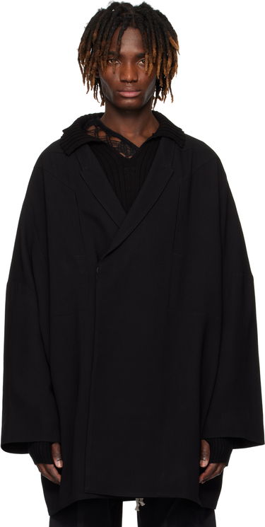 Палта Rick Owens Rick Owens Oversized Arrowhead Jacket Черно | RU01E5751 WA, 0