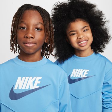 Суитчър Nike Nike Sportswear Tracksuit Big Kids Синьо | FD3090-489, 4