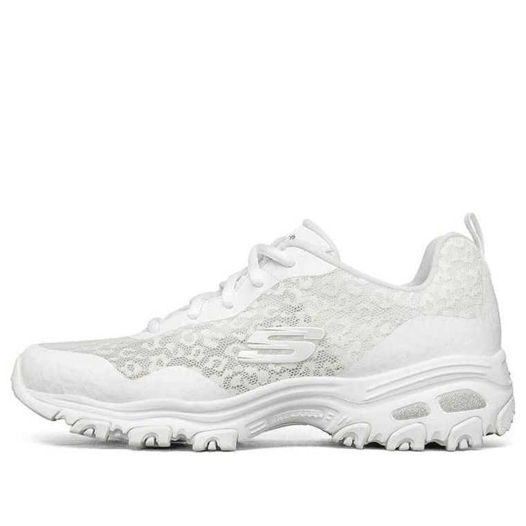 Кецове и обувки Skechers D'Lites 1.0 Fashion Бяло | 896002-WHT, 0