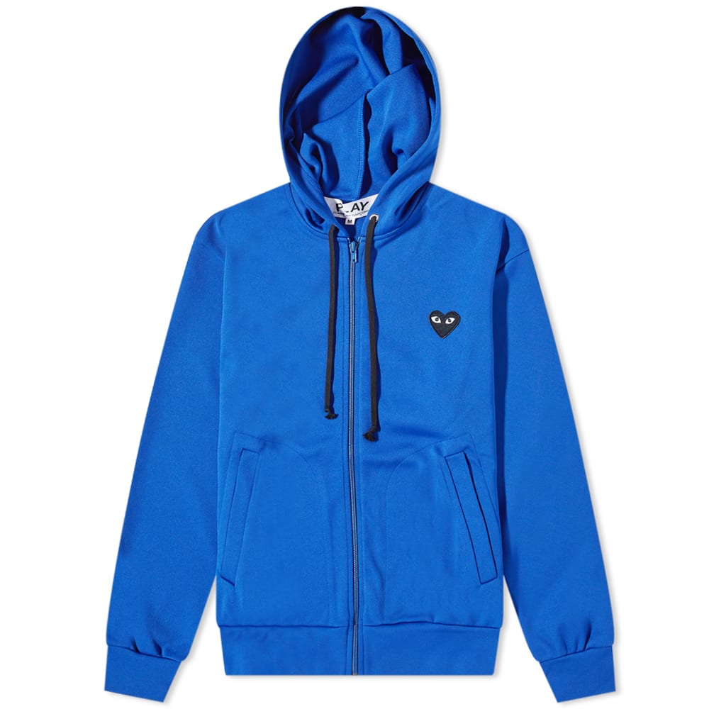Суитчър Comme des Garçons Play Black Heart Back Print Zip Hoodie Синьо | P1T254-2, 0
