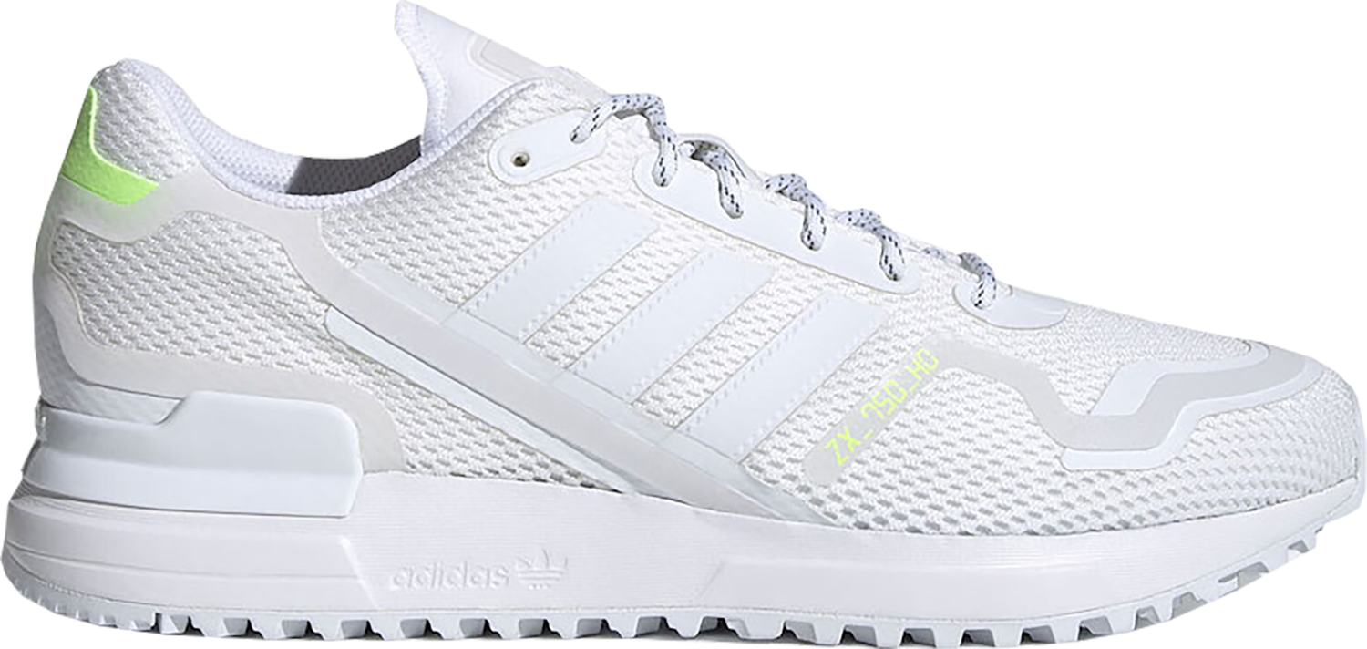 Кецове и обувки adidas Originals ZX 750 HD Cloud White Signal Green Бяло | FV8490, 0