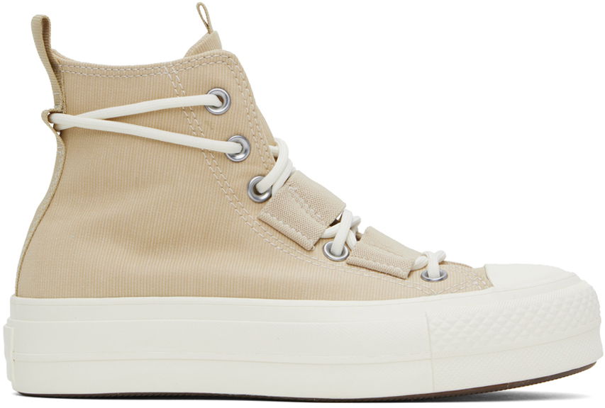 Кецове и обувки Converse Chuck Taylor All Star Lift Platform High Top Бежово | A06494C, 0