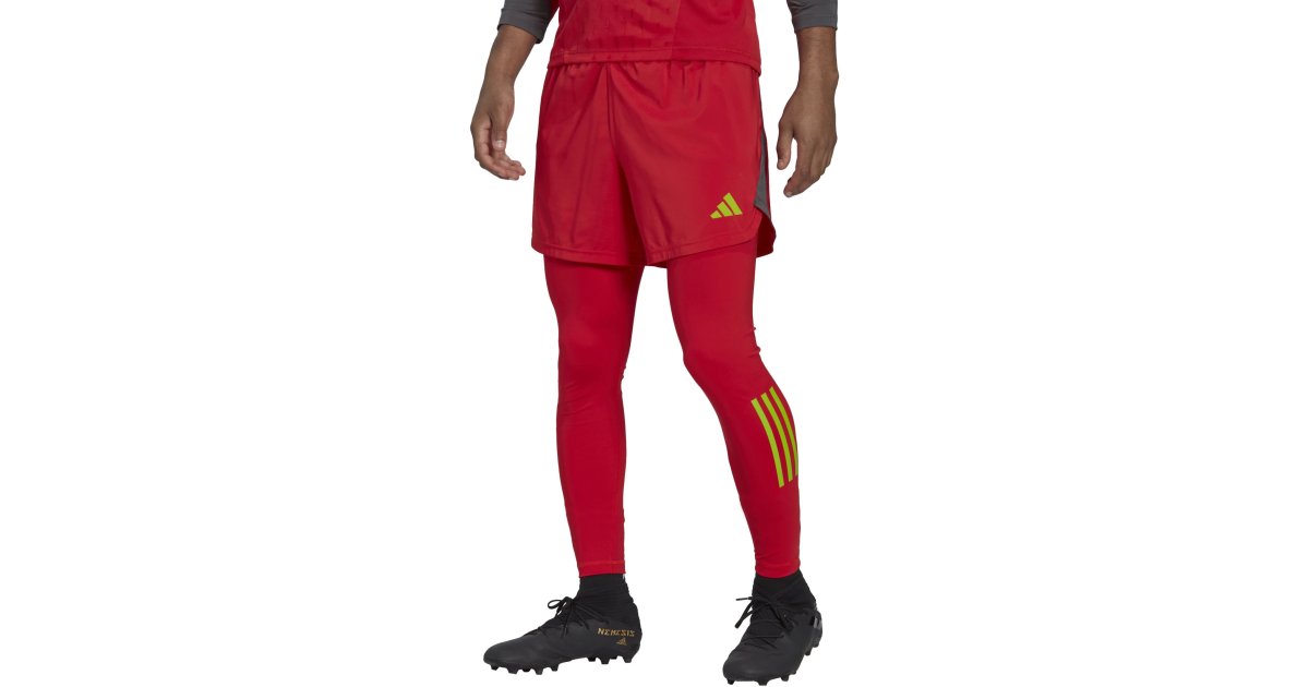 Панталони и дънки adidas Originals Tiro 23 Pro Goalie Leggings Червено | ht2420, 1