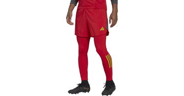 Панталони и дънки adidas Originals Tiro 23 Pro Goalie Leggings Червено | ht2420, 1