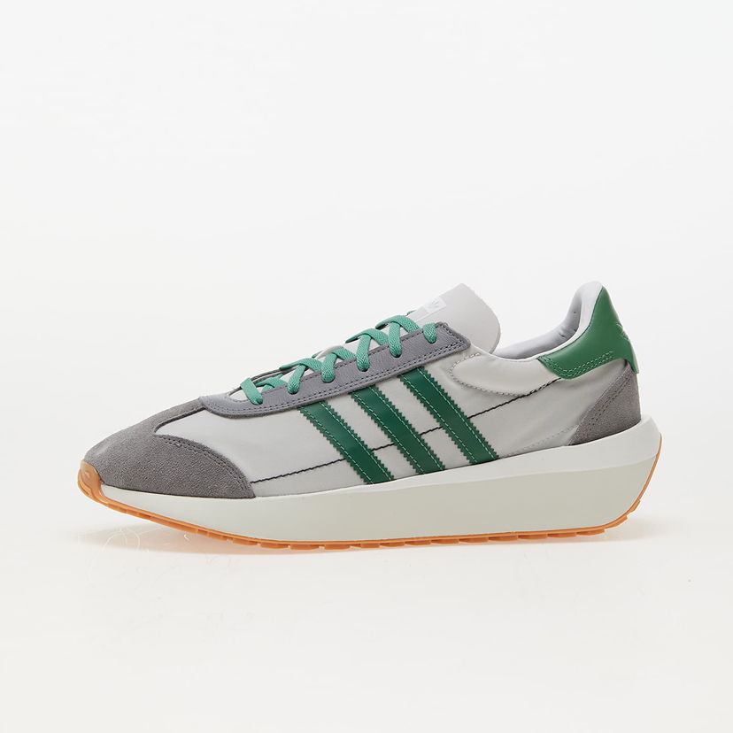 Кецове и обувки adidas Originals Country XLG Grey One/ Preloveded Green/ Ftw White Зелено | IE3231