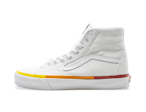 Скеитбординг Vans Rainbow Foxing Sk8-hi Tapered Бяло | VN0A4U16MWF