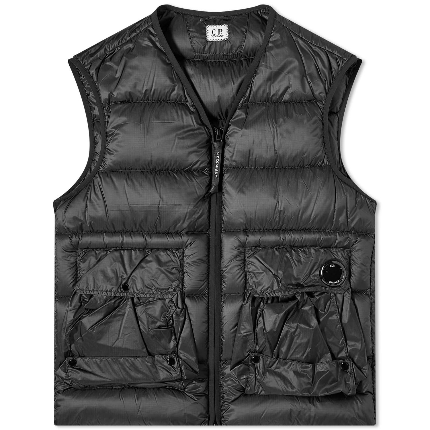 Жилетка C.P. Company D.D Shell Vest Черно | 15CMOW203A-006099A-999, 0