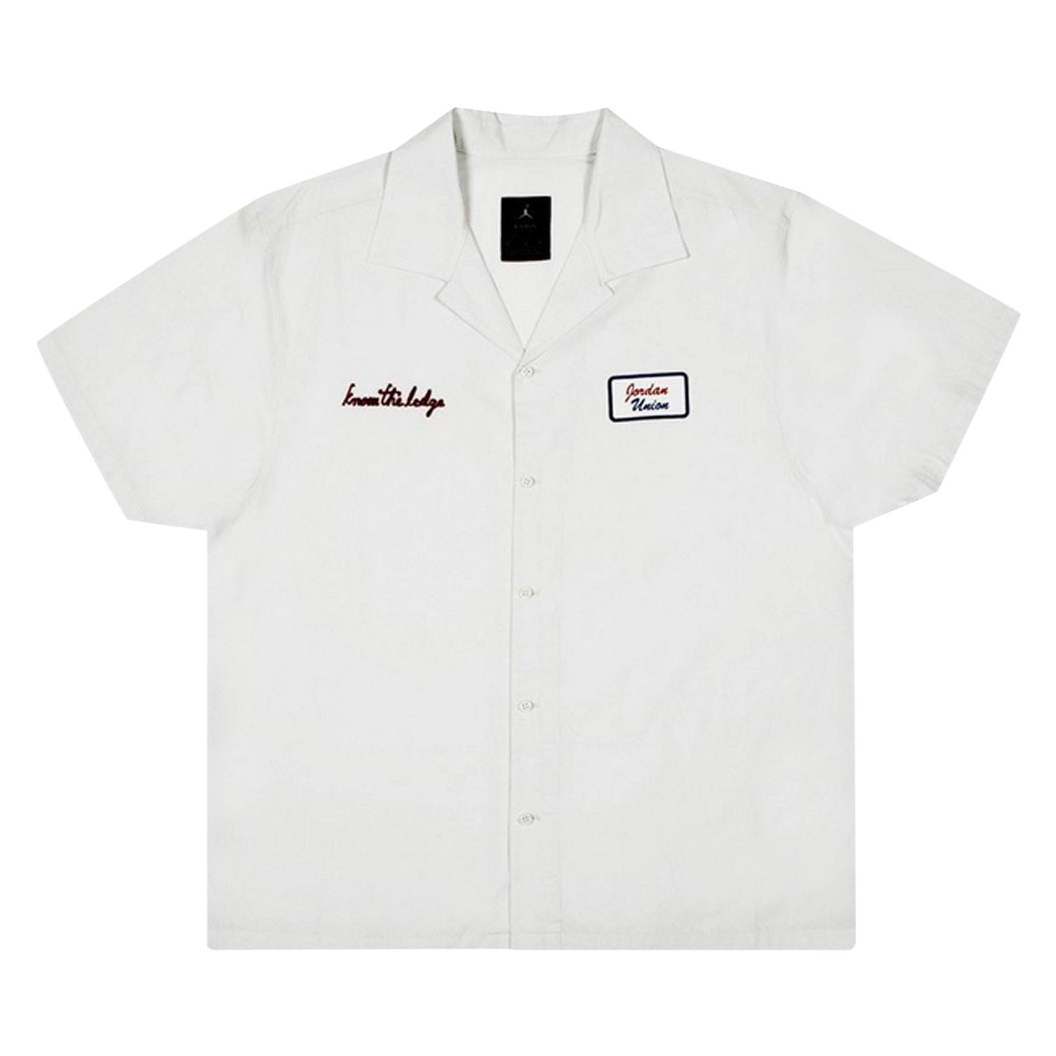 Риза Jordan Union x Mechanic Shirt Бяло | CV1358 094, 1