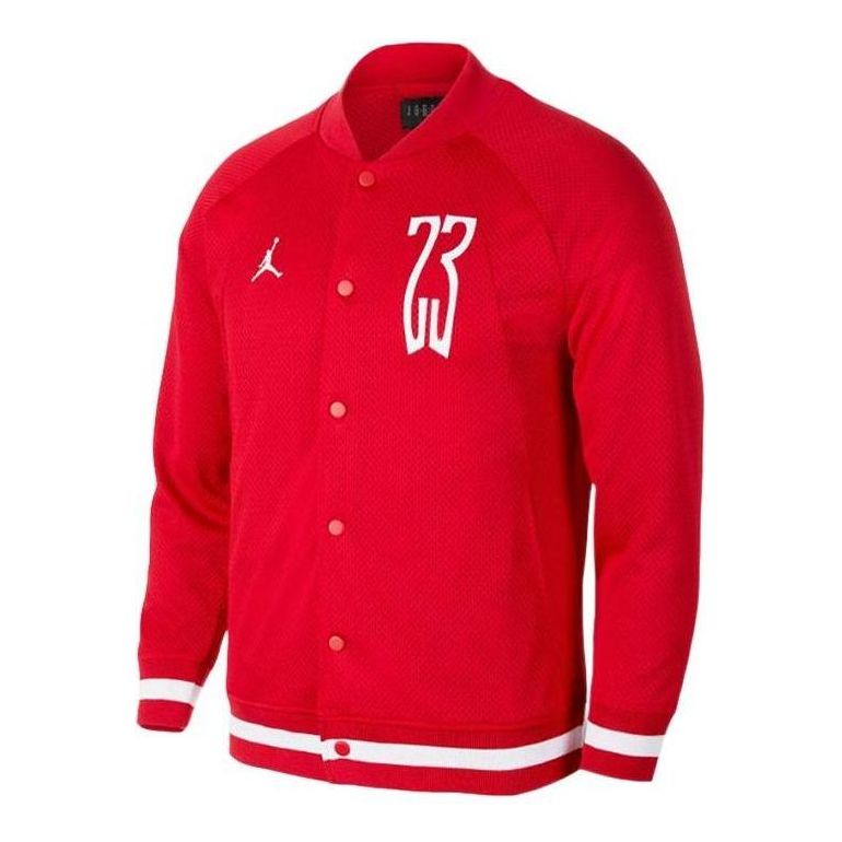 Яке бомбър Jordan Jordan Last Shot Mesh Bomber Jacket Червено | AQ0617-687, 0