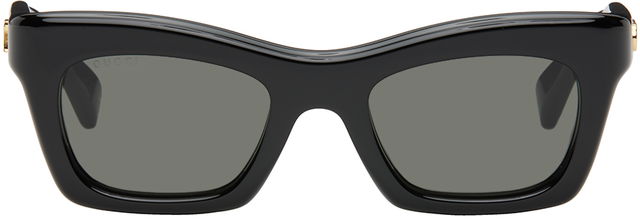 Black Rectangular Sunglasses