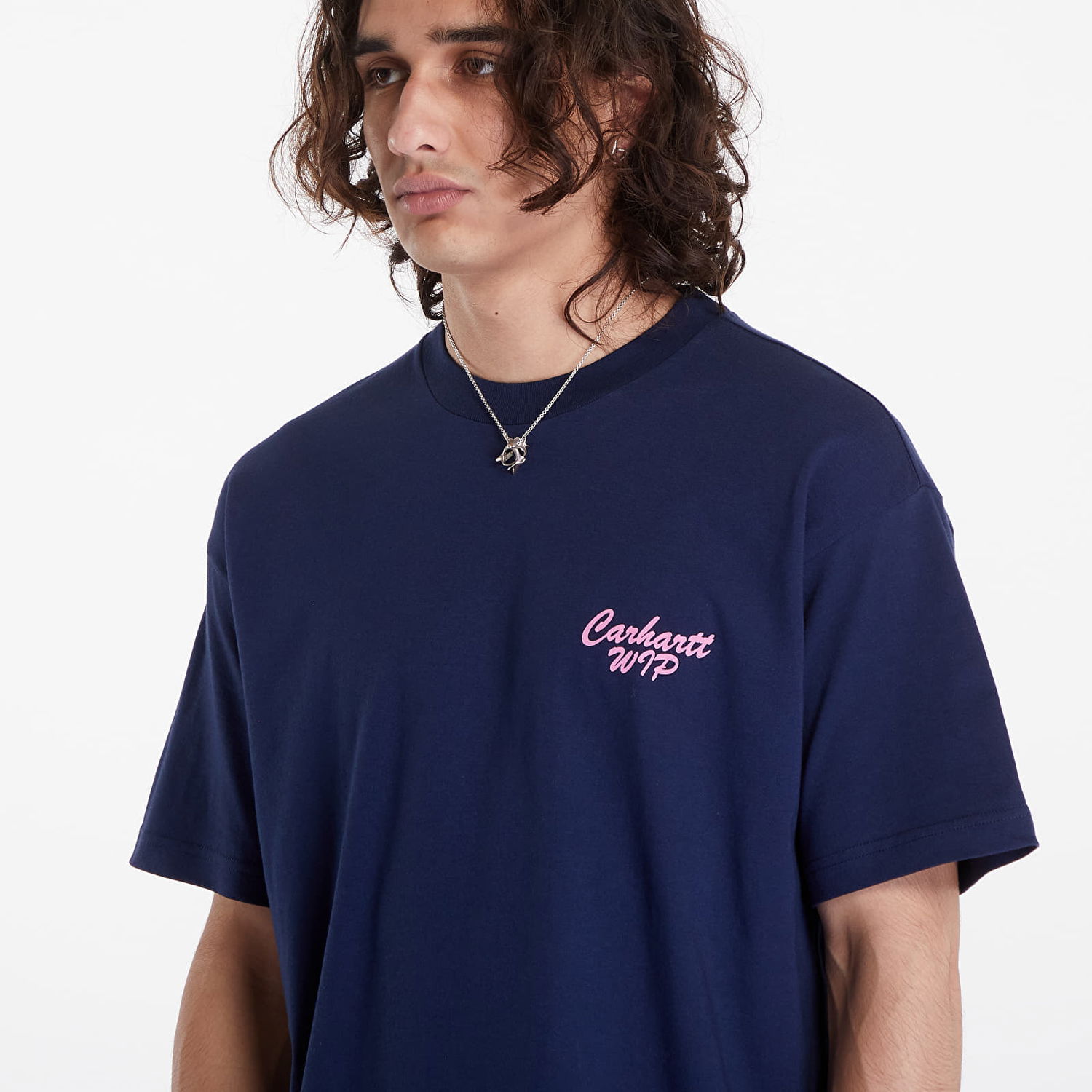Тениска Carhartt WIP Friendship T-Shirt Тъмно синьо | I033641.2AUXX, 1