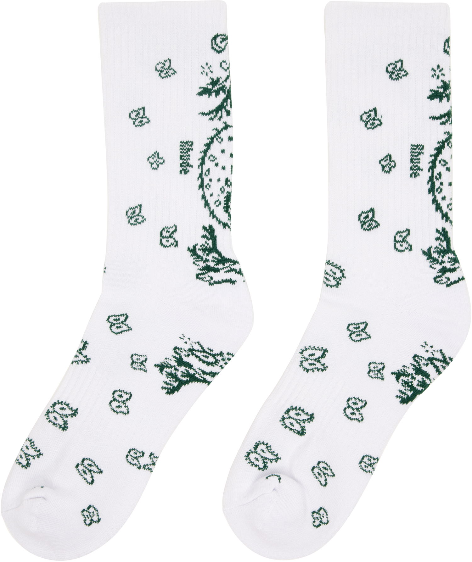 Чорапи Rhude 'Rhude' Bandana Socks Бяло | RHFW25SO03750, 1