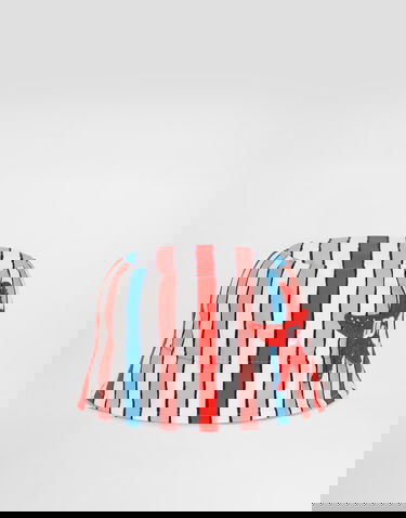 Шапка Dolce & Gabbana Striped Poplin Bucket Hat with Starfish Applique Многоцветен | LB5H07HS5UNHA5YQ, 3