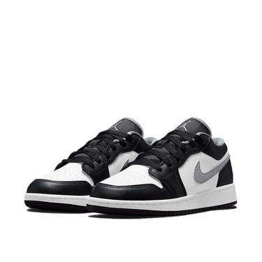 Кецове и обувки Jordan Air Jordan 1 Low "Black Medium Grey" GS Черно | 553560-040, 1