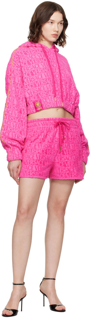 Къси панталони Versace Versace 'I Heart Baroque' Shorts Розово | 1020145_1A14584, 3