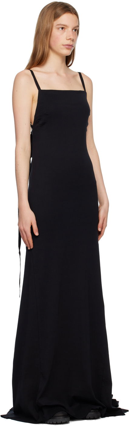 Pокля Ann Demeulemeester Ann Demeulemeester Hortense Maxi Dress Черно | 2301-W-JDR07-FA045-099, 1
