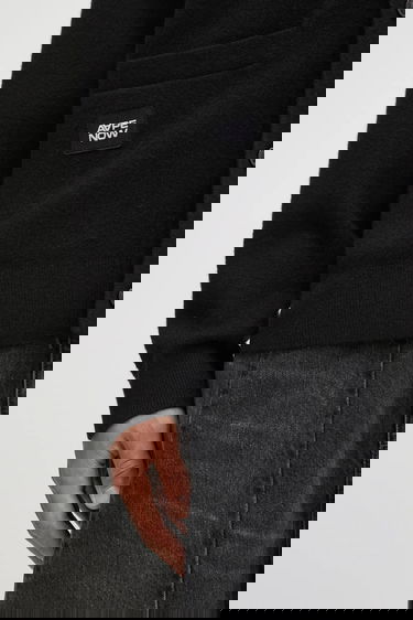 Пуловер AAPE by A Bathing Ape AAPE Now V-Neck Button-Front Cardigan Черно | AAPKNMC356XXP, 3