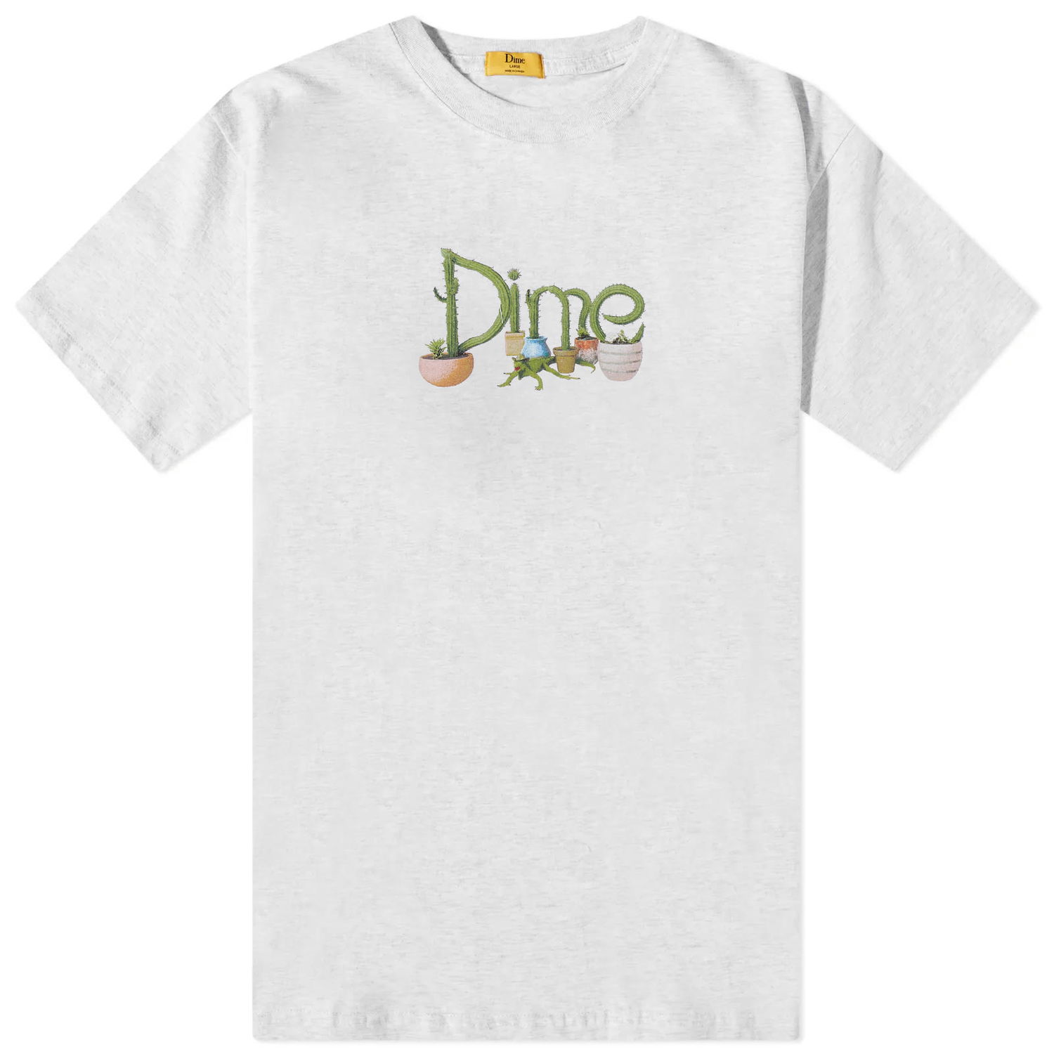 Тениска Dime Cactus Tee Ash Сиво | DIMESU2321ASH, 0