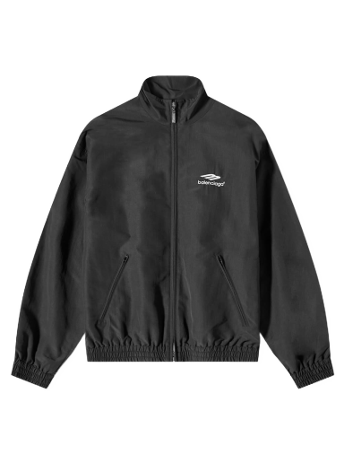 Яке Balenciaga Nylon Track Jacket Black Черно | 704505-TKO48-1000