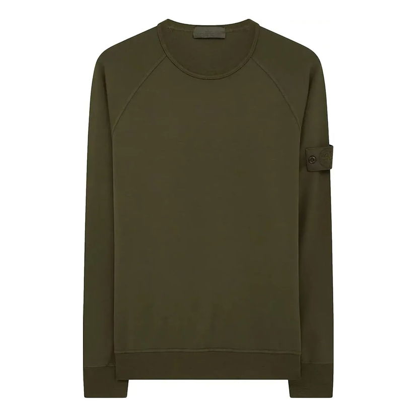 Суитчър Stone Island Ghost Piece Sweatshirt Зелено | 7415659F3-V0054