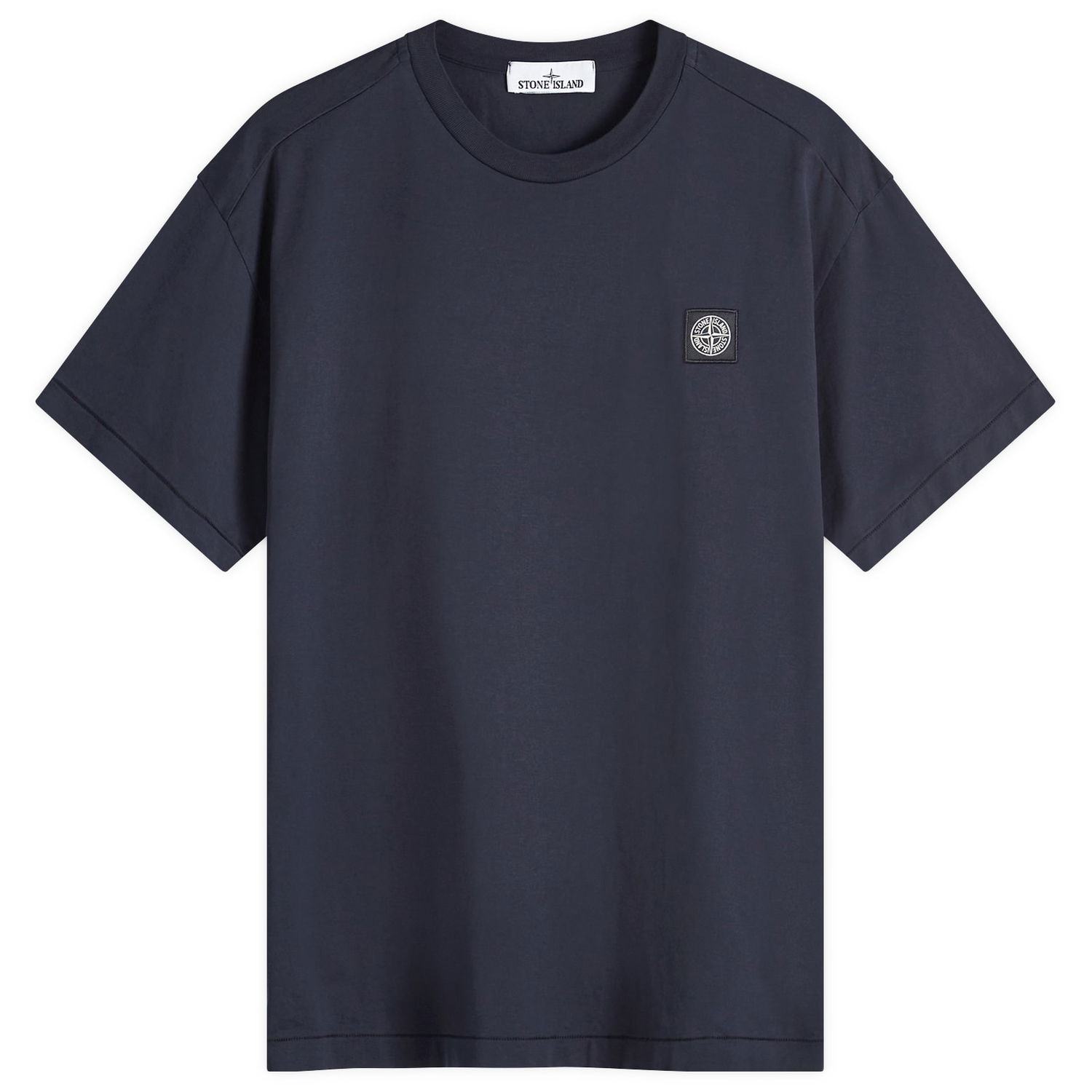 Тениска Stone Island Patch T-Shirt Тъмно синьо | 811524113-A0020, 0