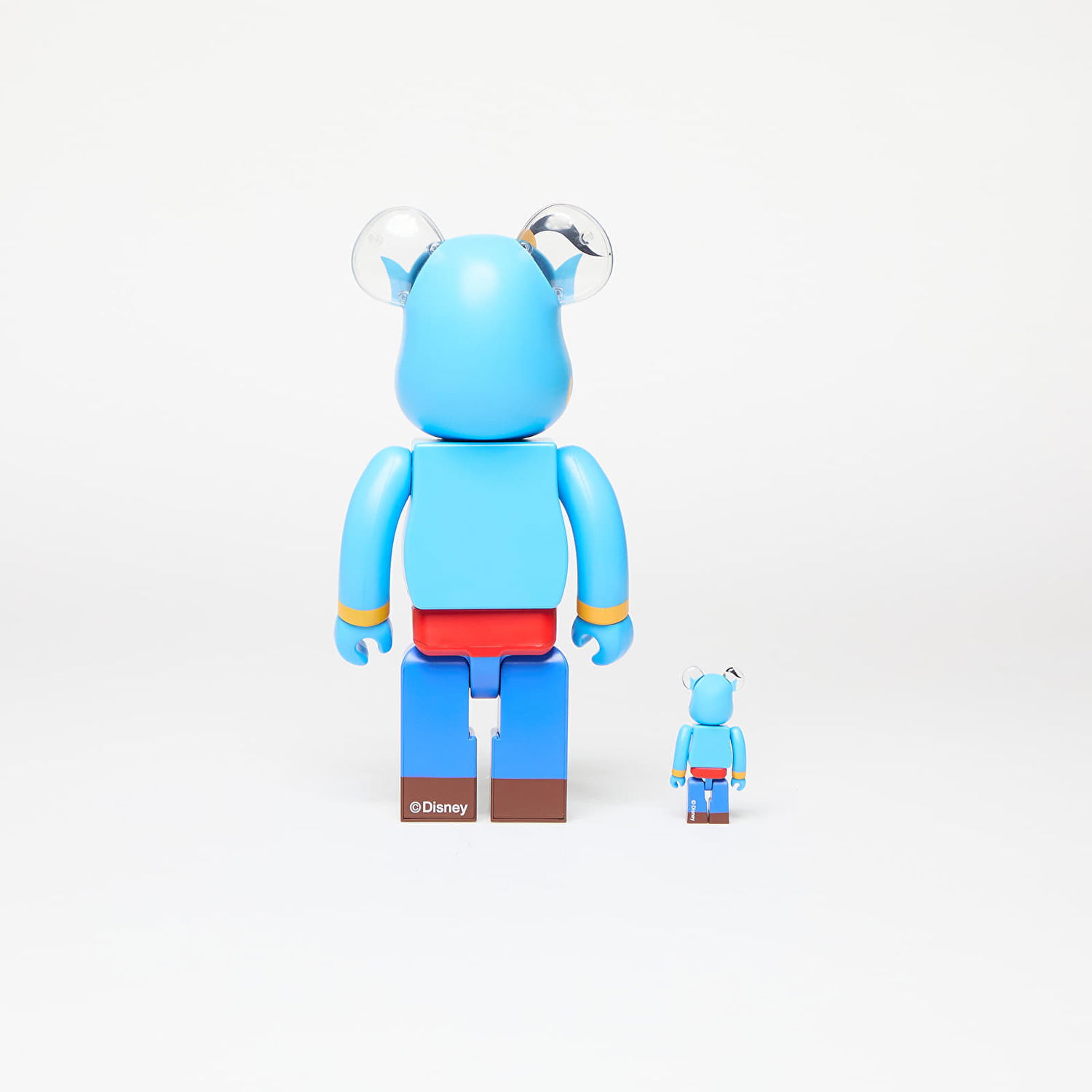 Колекционерско Medicom Toy BE@RBRICK Genie 100% & 400% Set Blue Тюркоазено | 4530956613680, 1