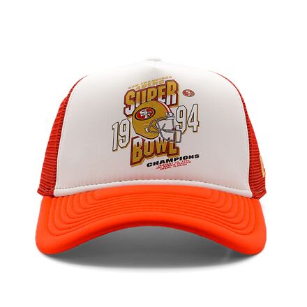 Шапка New Era San Francisco 49ers NFL Super Bowl 9FORTY Trucker Cap One Size (56-59 cm) Червено | 60595295, 1