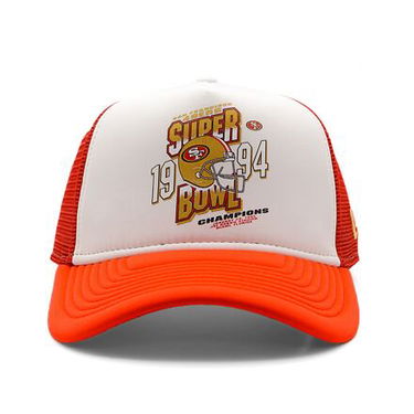 Шапка New Era San Francisco 49ers NFL Super Bowl 9FORTY Trucker Cap One Size (56-59 cm) Червено | 60595295, 1