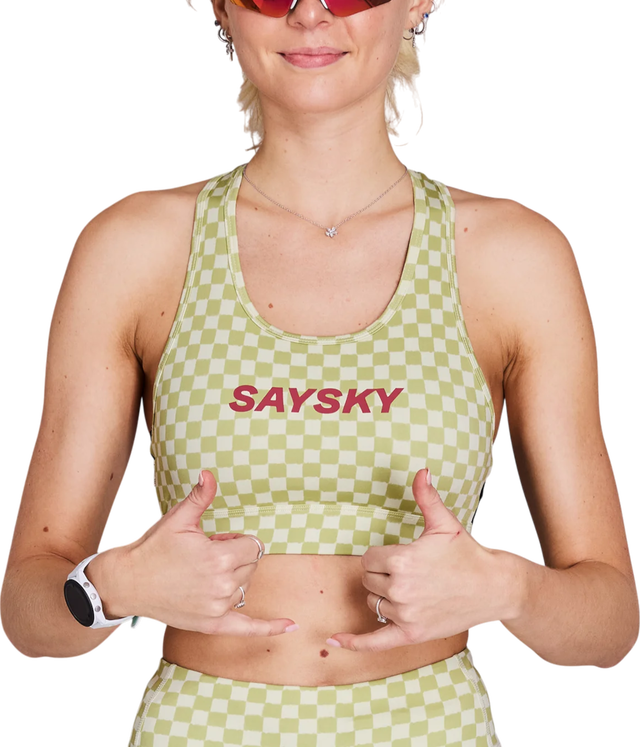 Saysky Checker Combat Sports Bra