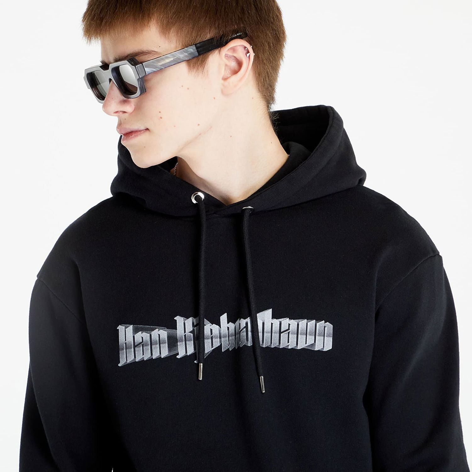 Суитчър Han Kjøbenhavn Artwork Regular Hoodie Черно | M-132751-001, 0