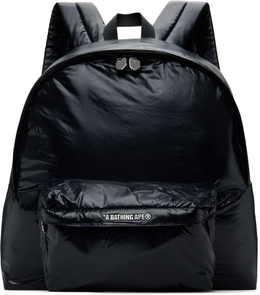 Раница BAPE Black Line Camo Daypack Backpack Черно | 001BAK801301M