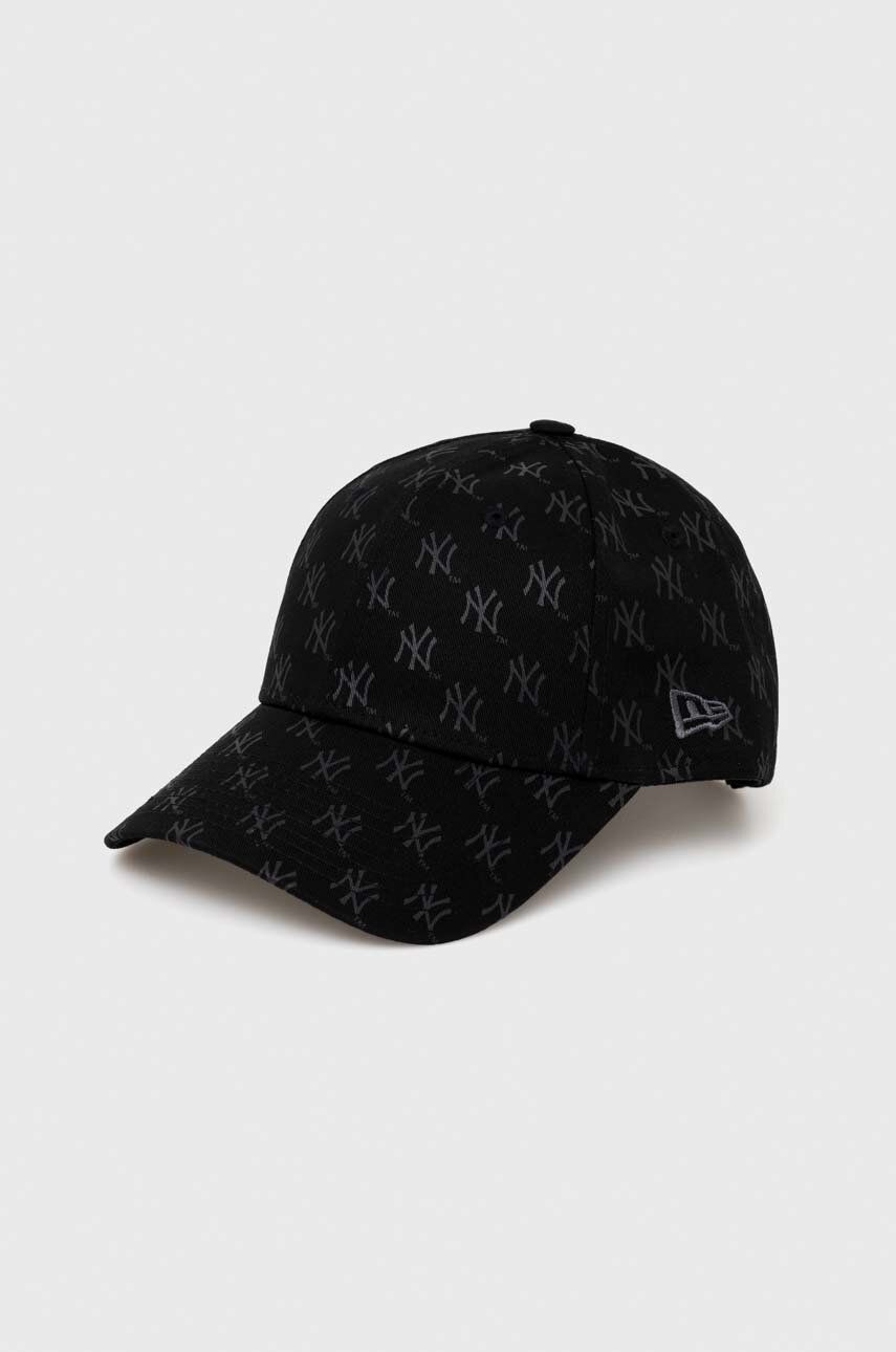 Шапка с козирка New Era New York Yankees Monogram 9FORTY Cap Черно | 60357965.BLKBLK, 0