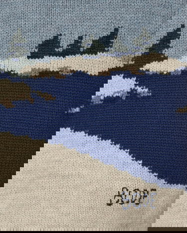 Пуловер Bode Highland Lighthouse Sweater Синьо | MRF22KT001 MULTI, 5