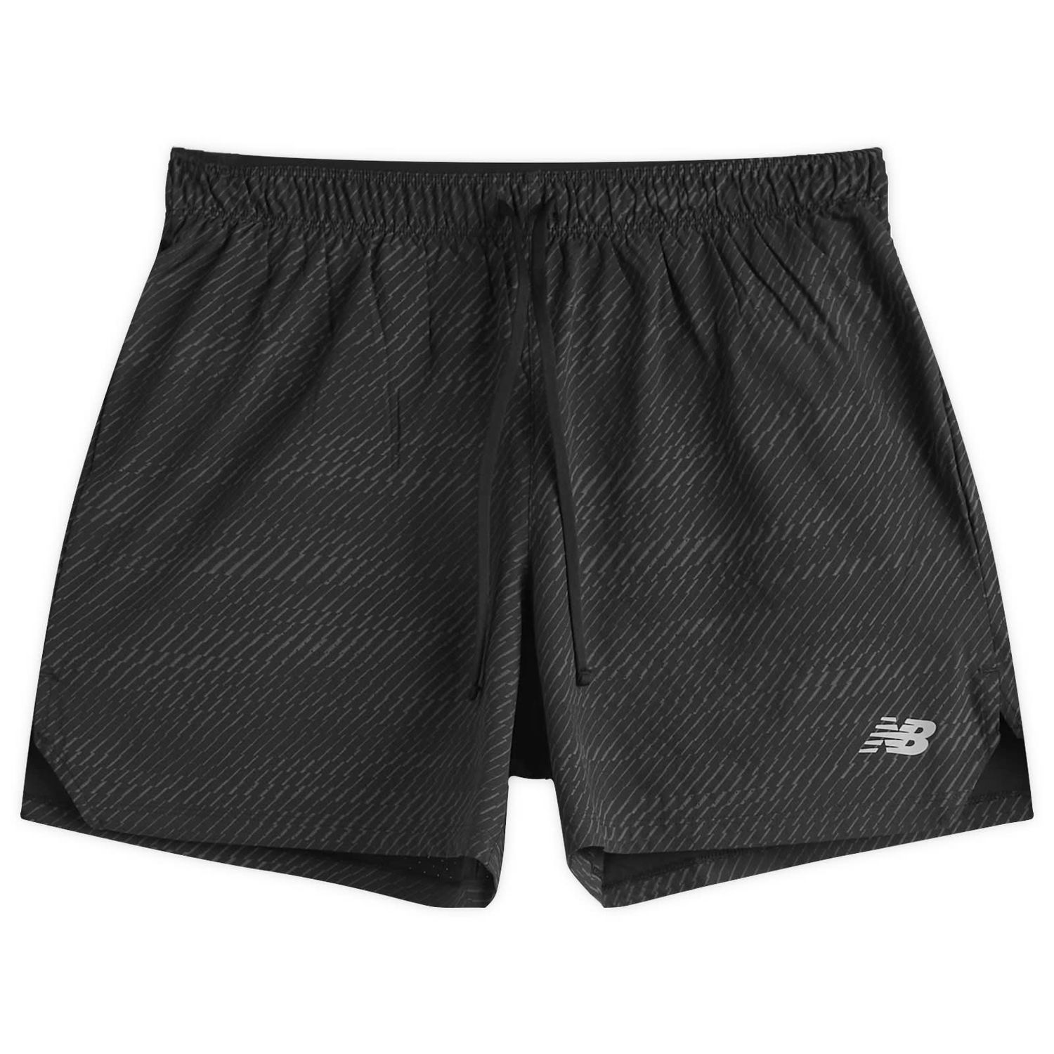 Къси панталони New Balance RC Reflective Short 5" Черно | MS53279-BIT, 1