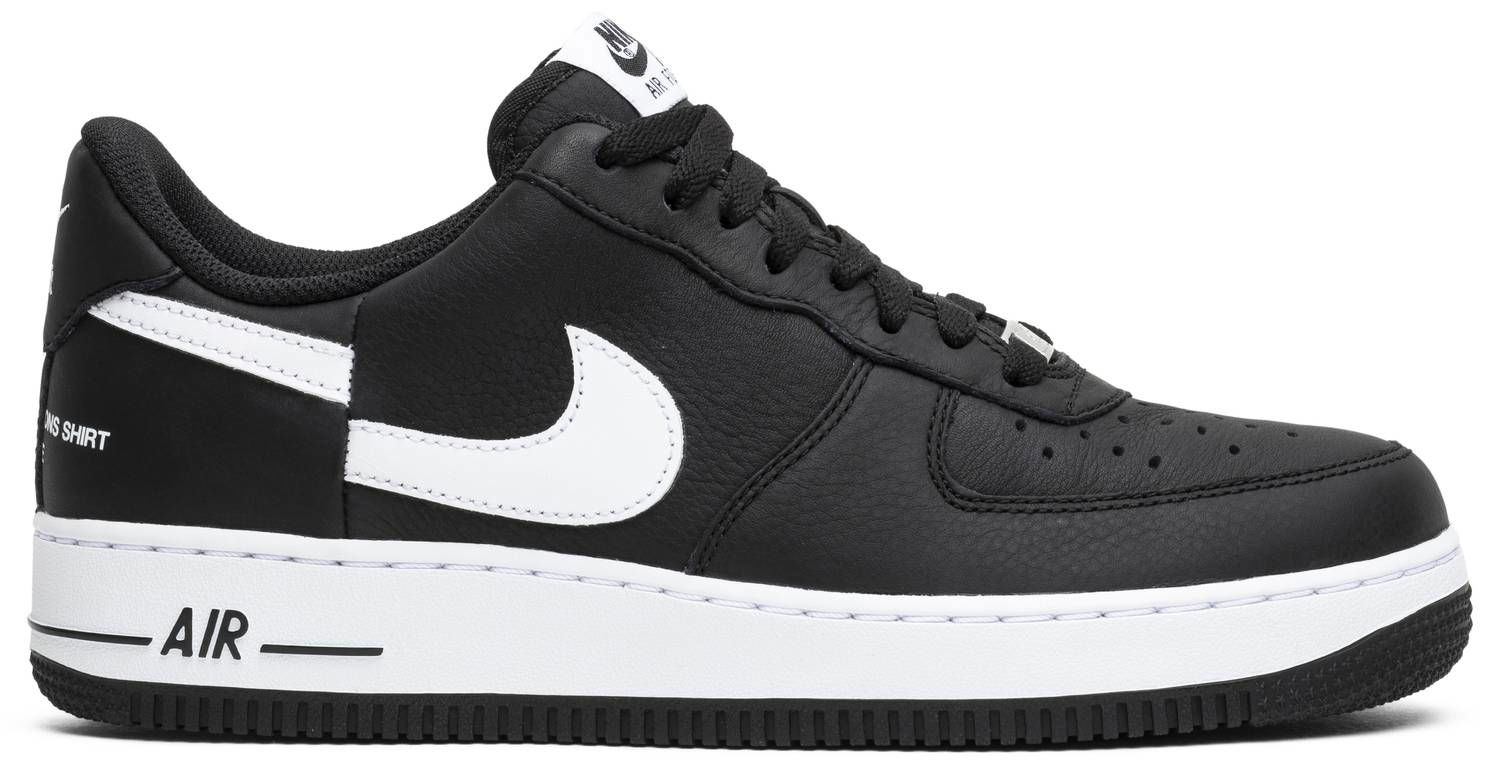 Кецове и обувки Nike Supreme x Comme des Garçons SHIRT x Air Force 1 Low Черно | AR7623-001, 0