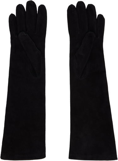 Ръкавици Max Mara Afideesuede Long Gloves Черно | 2524566013600, 1