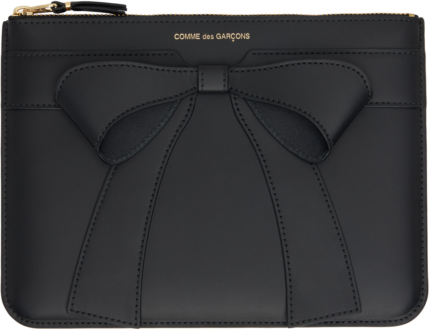 Портфейл Comme des Garçons COMME des GARÇONS Big Bow Pouch Черно | SA5100BB, 0