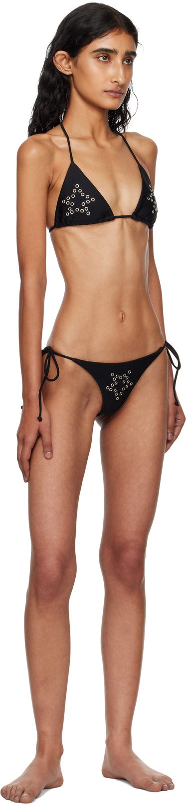 Бански Miaou Miaou Kauai Bikini Bottom Черно | 2012MSWBLK, 3