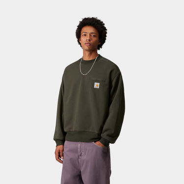 Суитчър Carhartt WIP Carhartt WIP Detroit Sweatshirt Зелено | I035547_3, 0