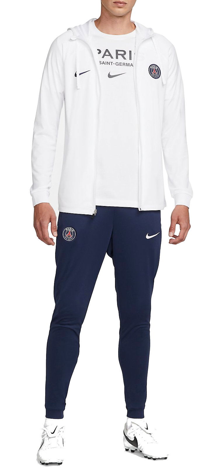 Комплект Nike Dri-FIT Paris Saint-Germain Strike Бяло | dj8483-101, 0
