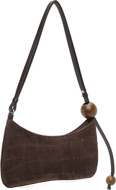 Дамска чанта Jacquemus Brown 'The Bisou Perle' Bag Кафяво | 25HBAW00057AC07A09, 2