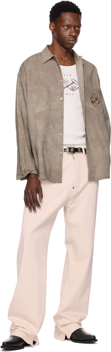 Риза Enfants Riches Déprimés Enfants Riches Déprimés Artist Buttondown Shirt Зелено | 040-248, 3