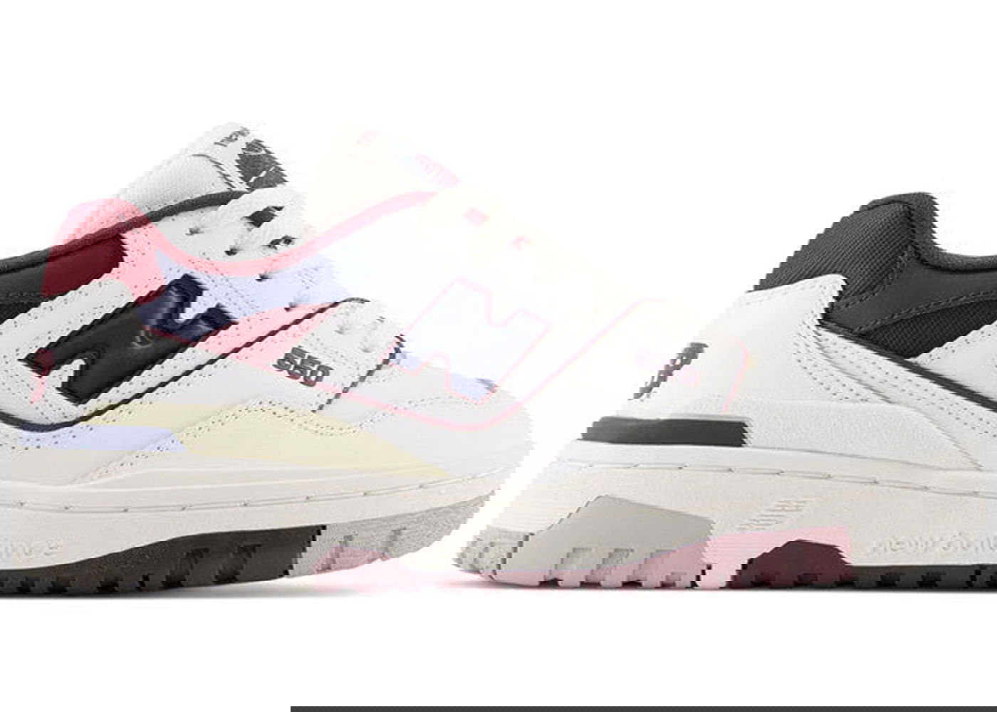 Кецове и обувки New Balance 550 White Burgundy Navy GS Бургунди | GSB550CR, 0