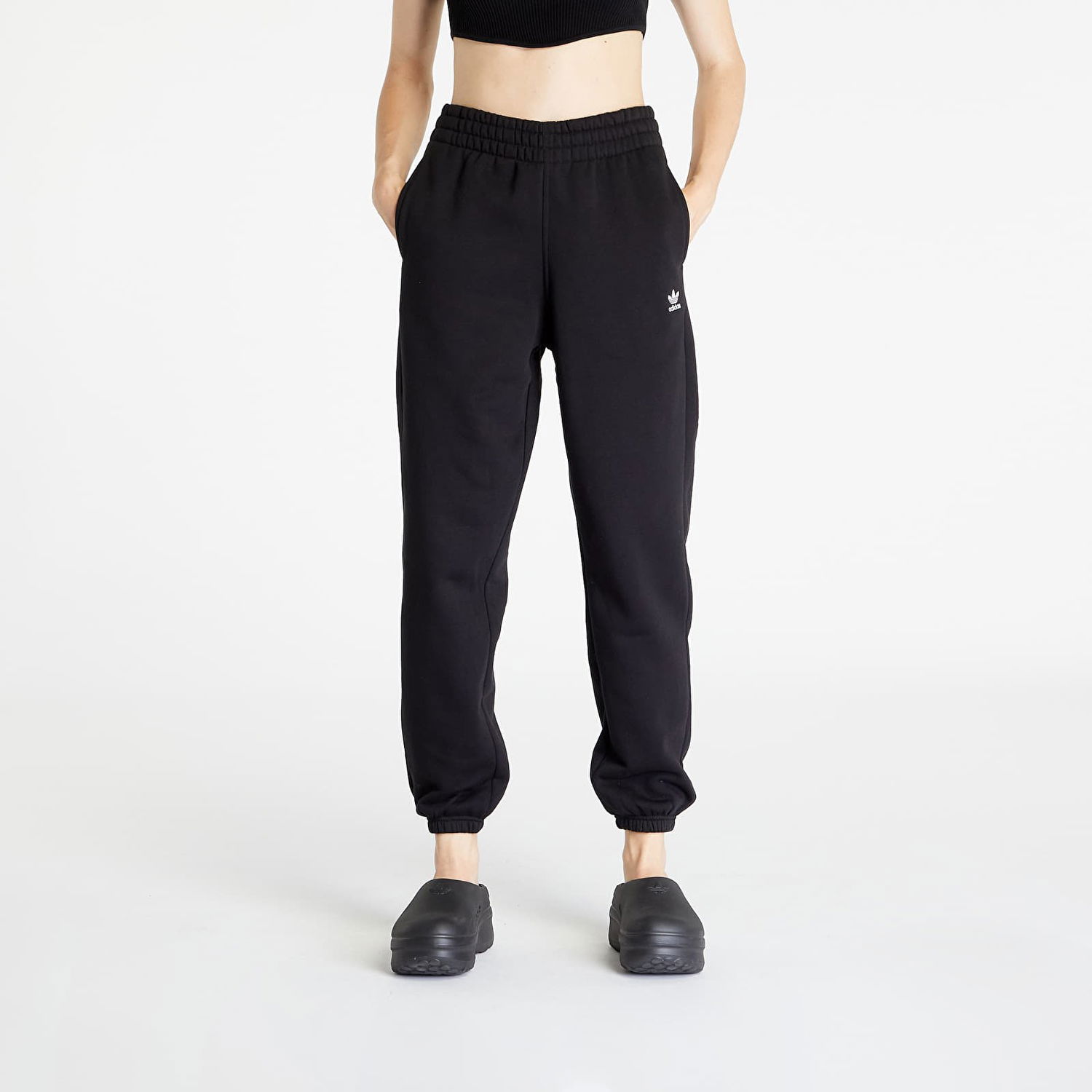 Спортни панталони adidas Originals Essentials Fleece Pants Black Черно | IA6437, 0