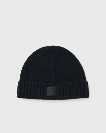 Шапка Stone Island Ribbed Knitted Beanie Тъмно синьо | K2S15N100015S00FD.V0020, 3