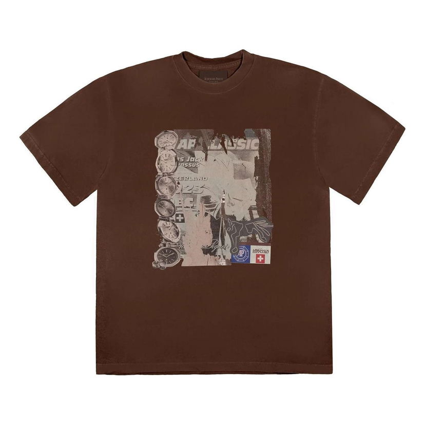 Тениска Cactus Jack by Travis Scott Travis Scott x Audemars Piguet Classic Graphic T-Shirt Кафяво | CJAP-SS06
