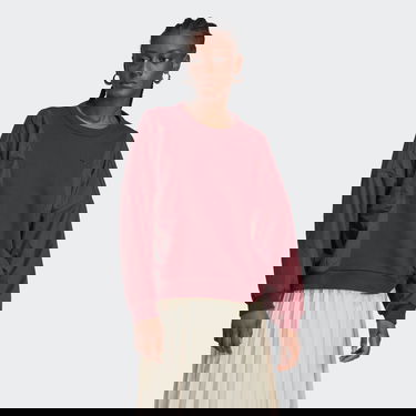Пуловер adidas Originals Premium Essentials Nylon Hybrid Sweater Бургунди | IC5306, 1