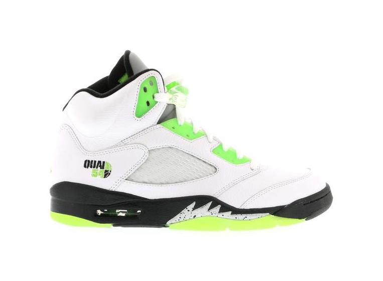 Кецове и обувки Jordan Jordan 5 Retro "Quai 54 White" Бяло | 467827-105, 0