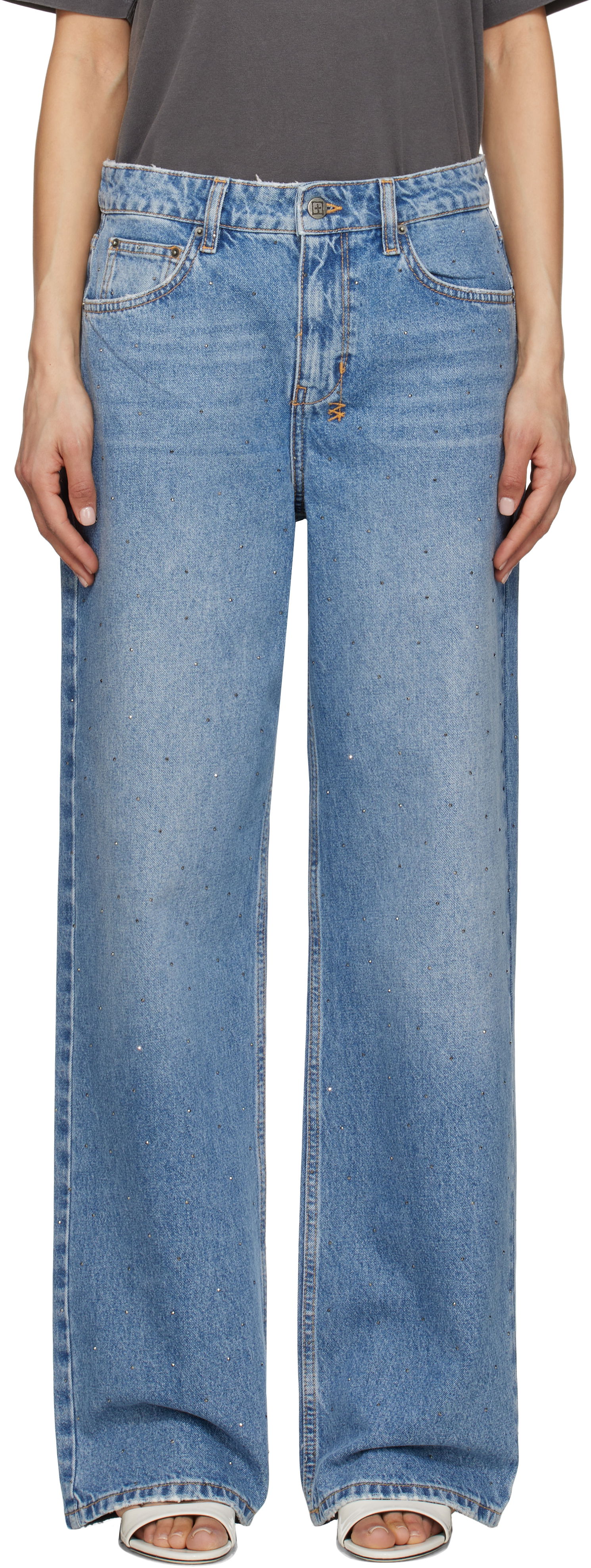 Дънки Ksubi Ksubi Low Rider Krystal Komet Jeans Синьо | WSP25DJ011, 0